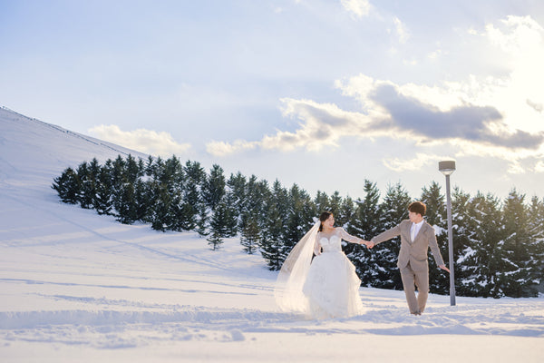 北海道浪漫婚紗攝影：Takenaka捕捉你的愛情故事