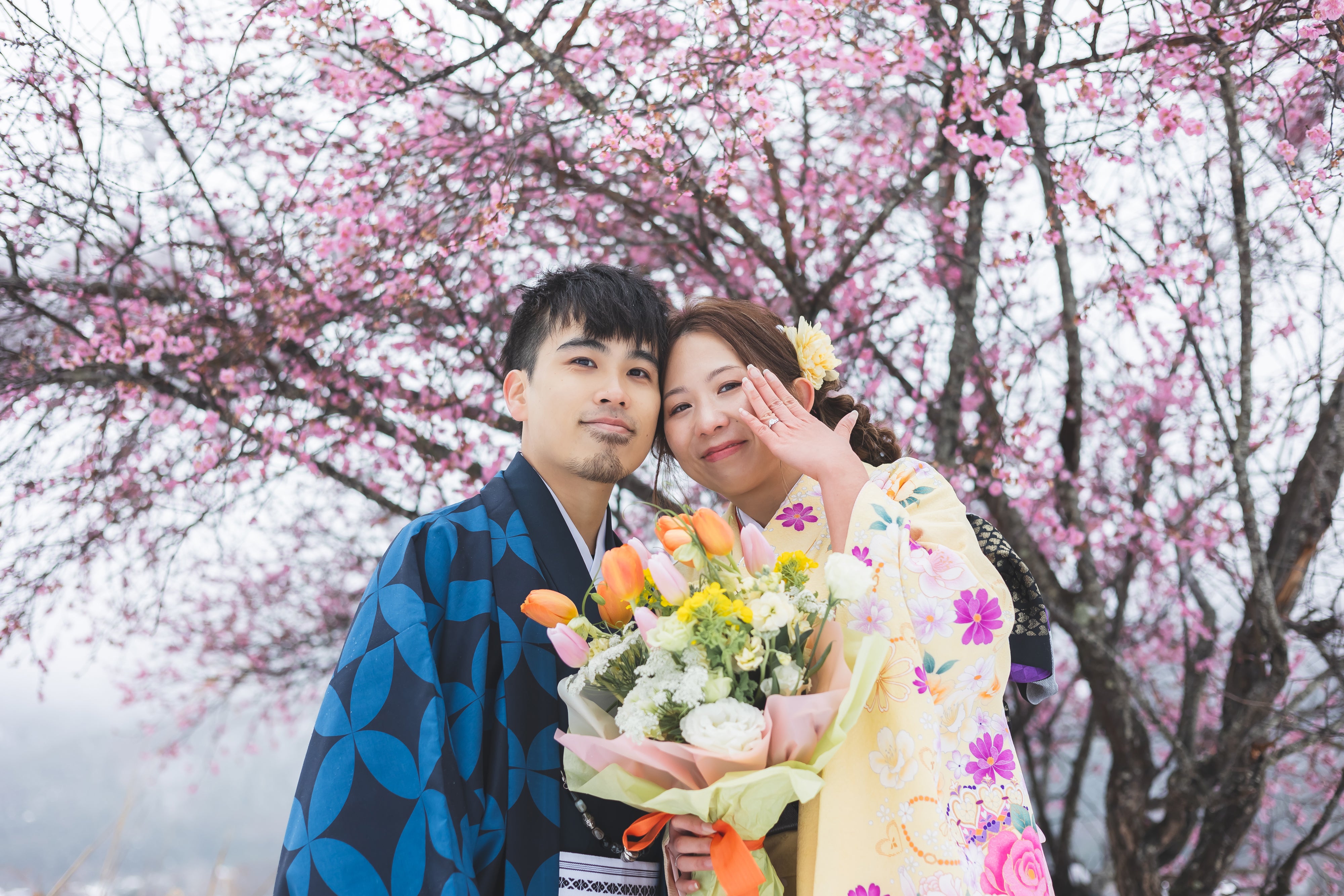 在富士山下，珍藏最美的一句「我願意」：河口湖求婚攝影體驗