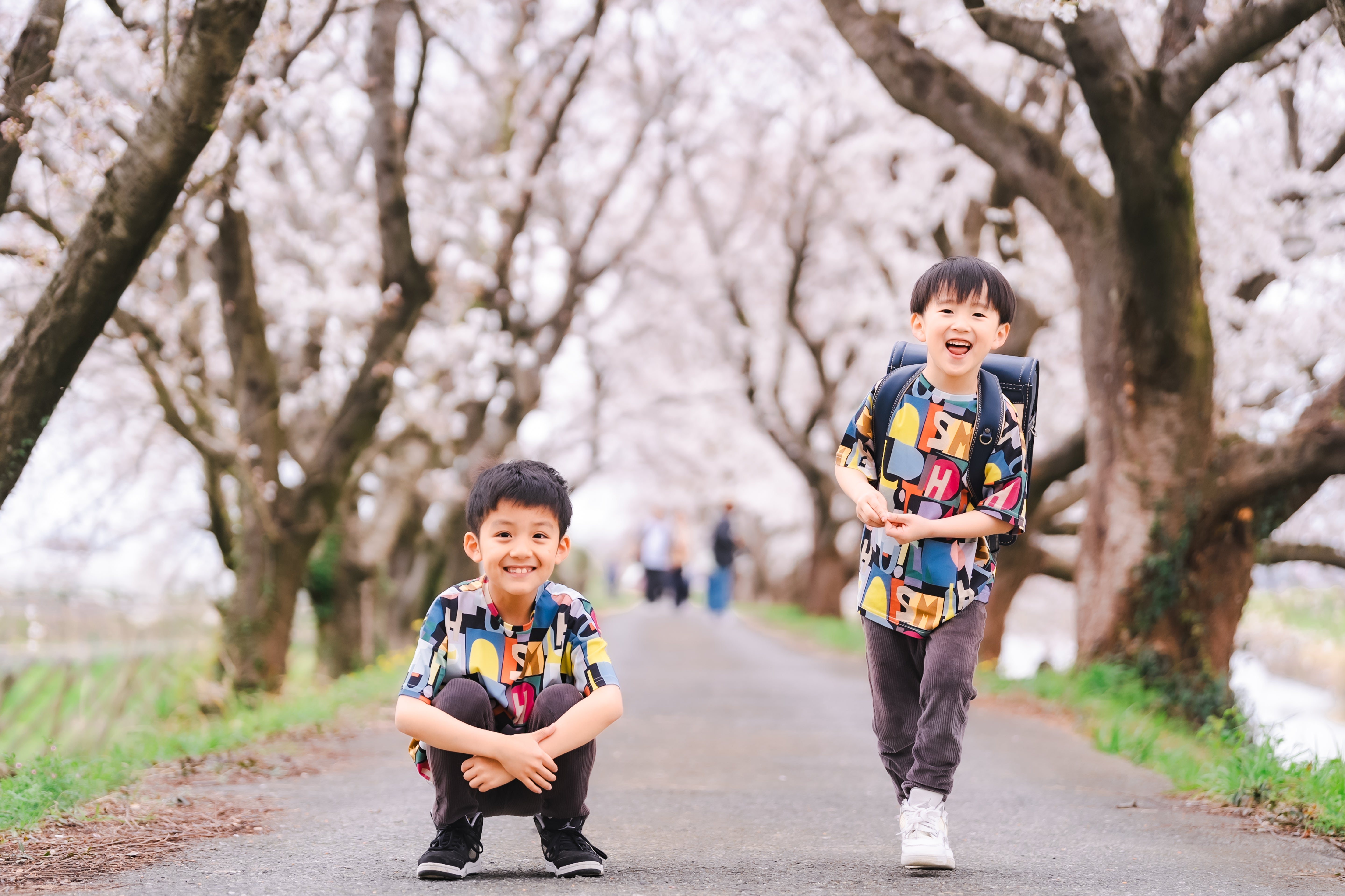 櫻花盛開的福岡時光：與 Ishii 一起留下家庭回憶