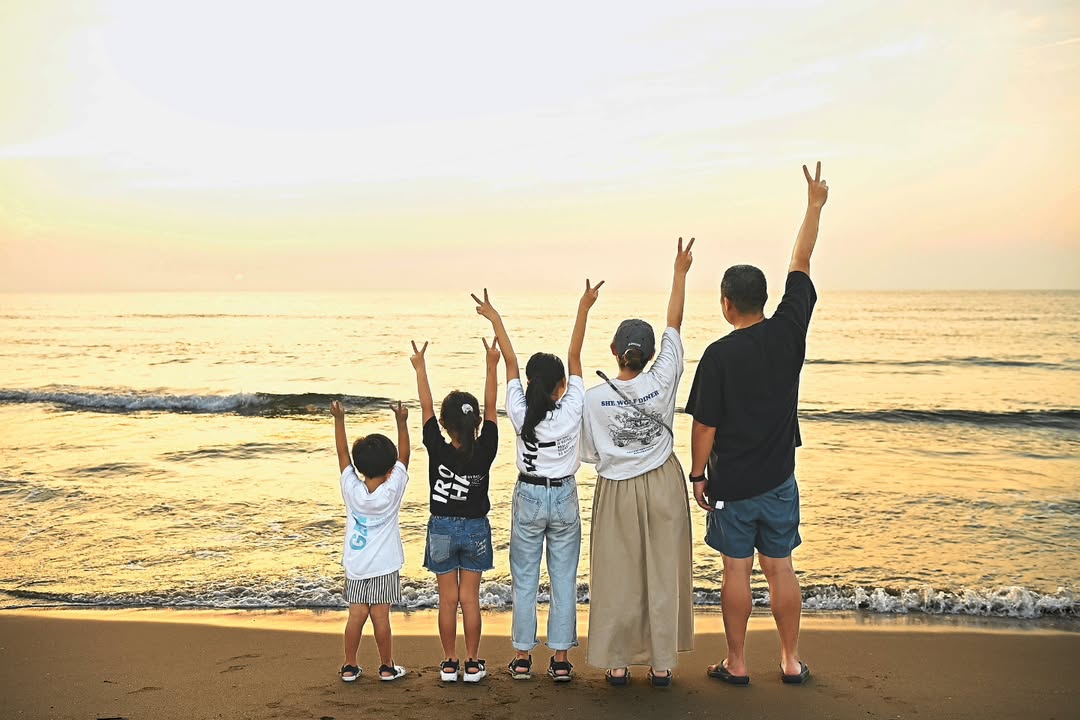 幸福，是鳥取陽光下的全家笑語 : Yui家庭攝影