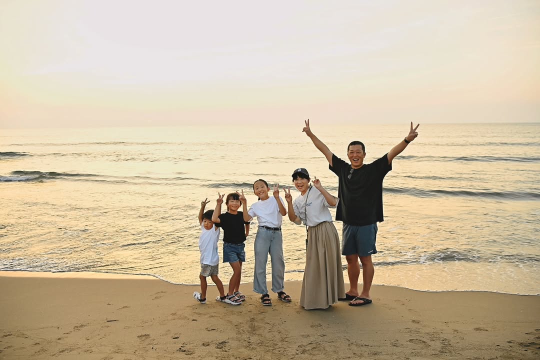 幸福，是鳥取陽光下的全家笑語 : Yui家庭攝影