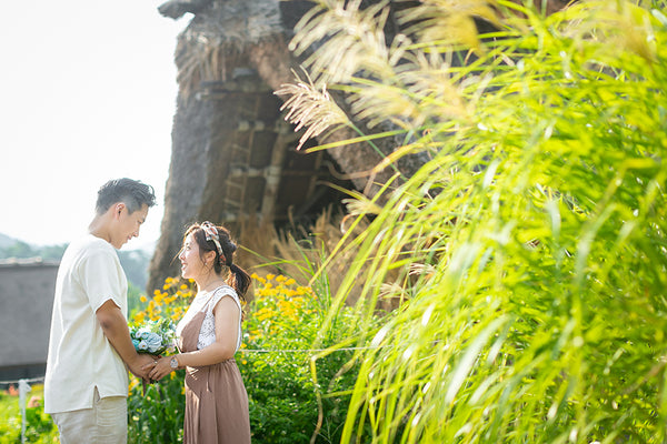 由Leaf 掌鏡，白川鄉童話式求婚