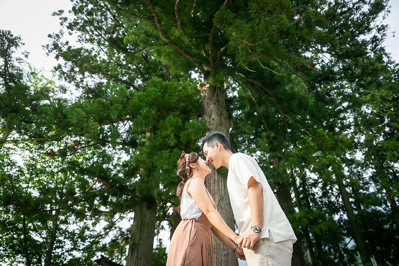 由Leaf 掌鏡，白川鄉童話式求婚