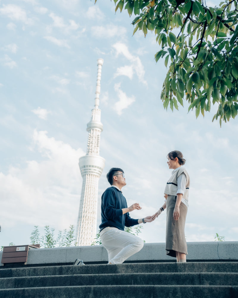 東京晴空塔拍攝 |  浪漫旅行攝影 