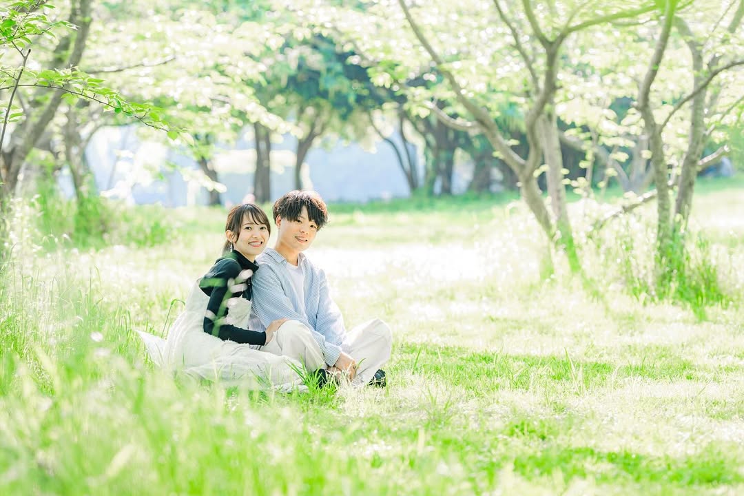 福岡街頭，兩人的世界: Eri為你們留下愛的印記