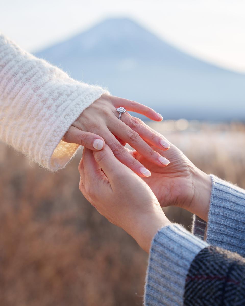 富士山下的永恆誓約：Wong為你定格的求婚回憶