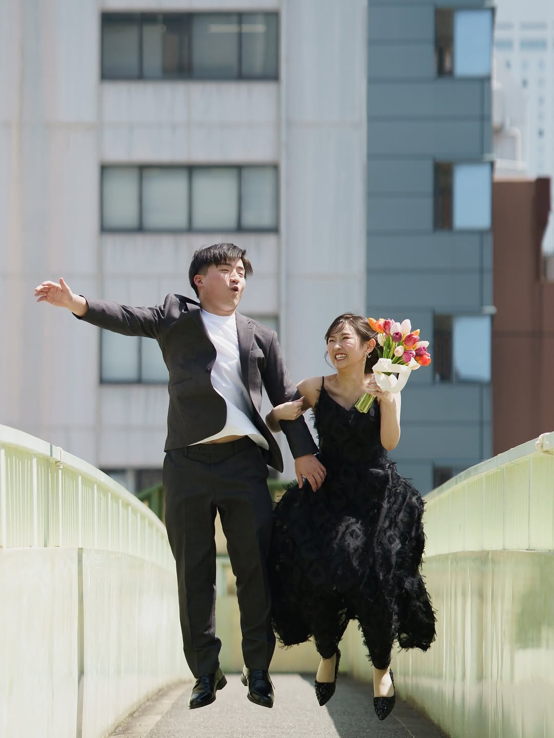 讓大阪的風見證一生之諾 : Kazu 求婚攝影