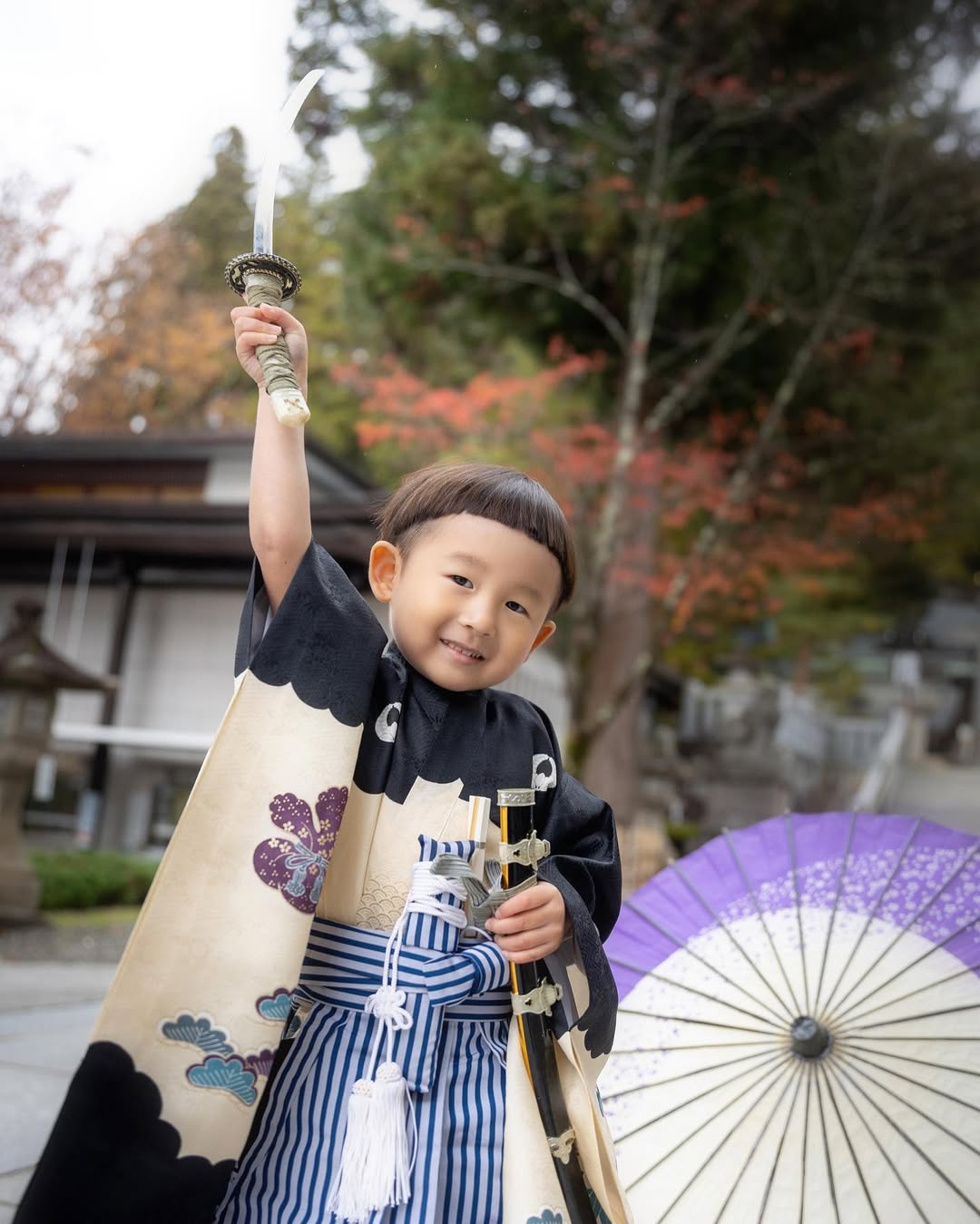 和服親子照，Kohei帶你玩轉高山！