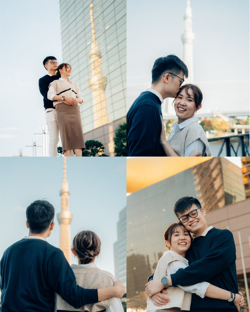 東京晴空塔拍攝 |  浪漫旅行攝影 