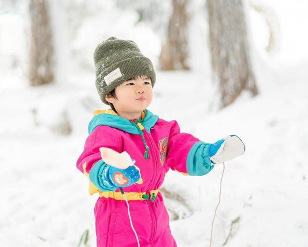 Aiko鏡頭下的雪中嬉戲：奈良親子玩樂記