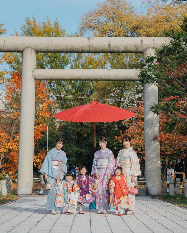 北海道傳承：在札幌與Coco的家庭和服攝影