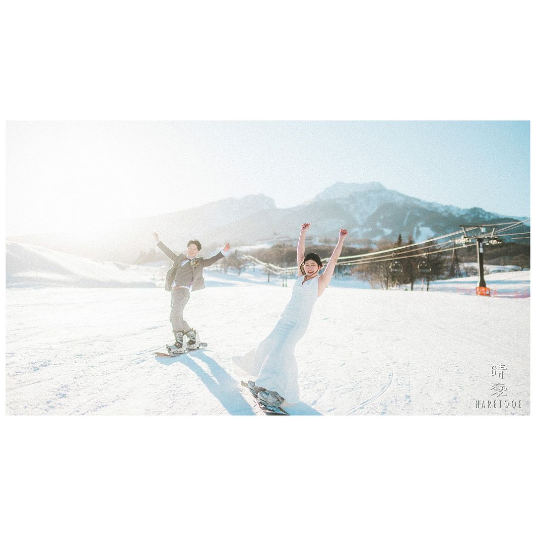 白馬雪板愛情故事：攝影師Haro為你見證
