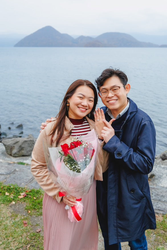 北海道求婚夢想成真：Masa 為愛定格