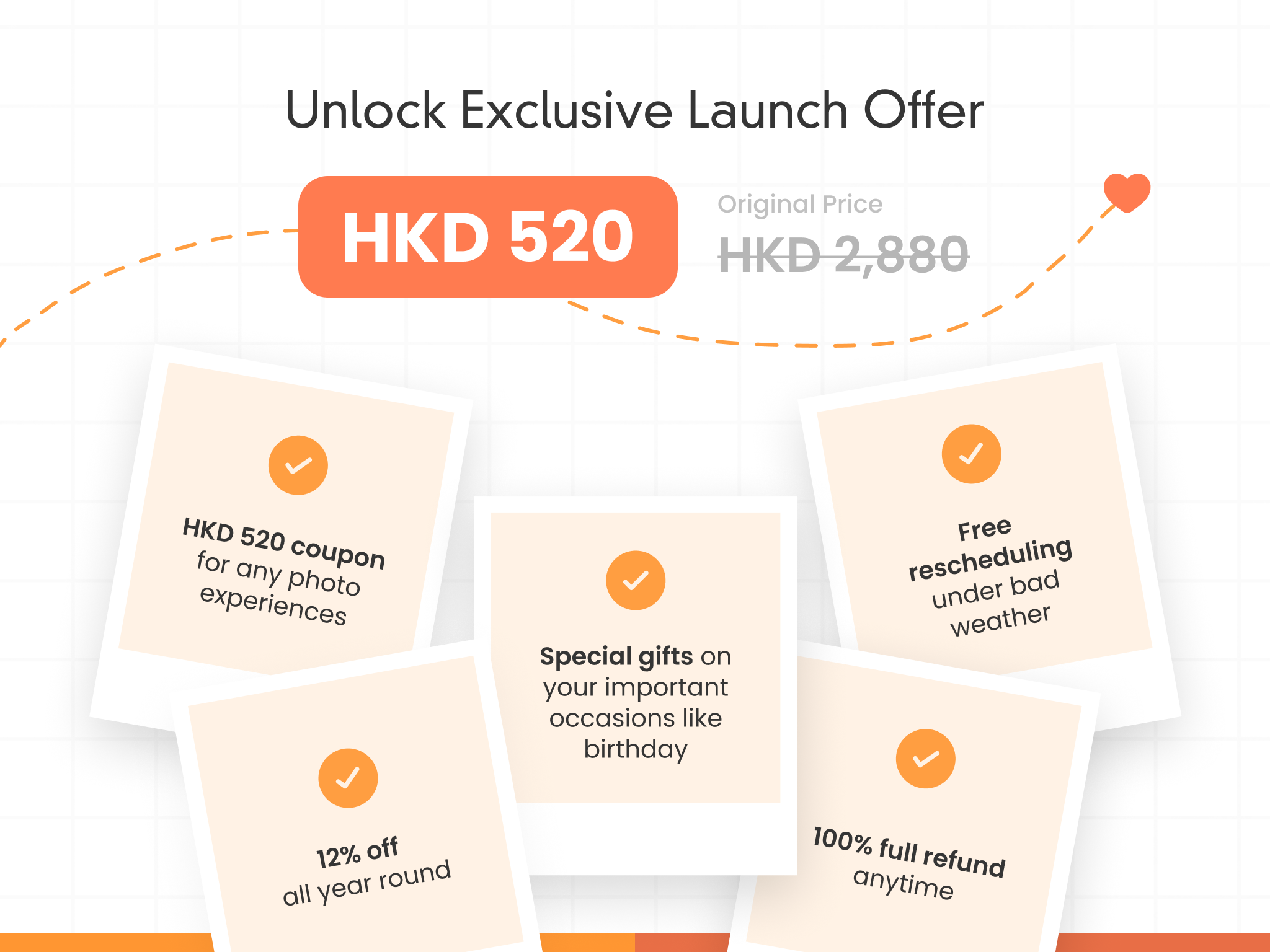 全亞洲 15,000+ 位專業攝影師任你選 🧡 加入 KaChick 回憶俱樂部，隨時隨地捕捉精彩瞬間！