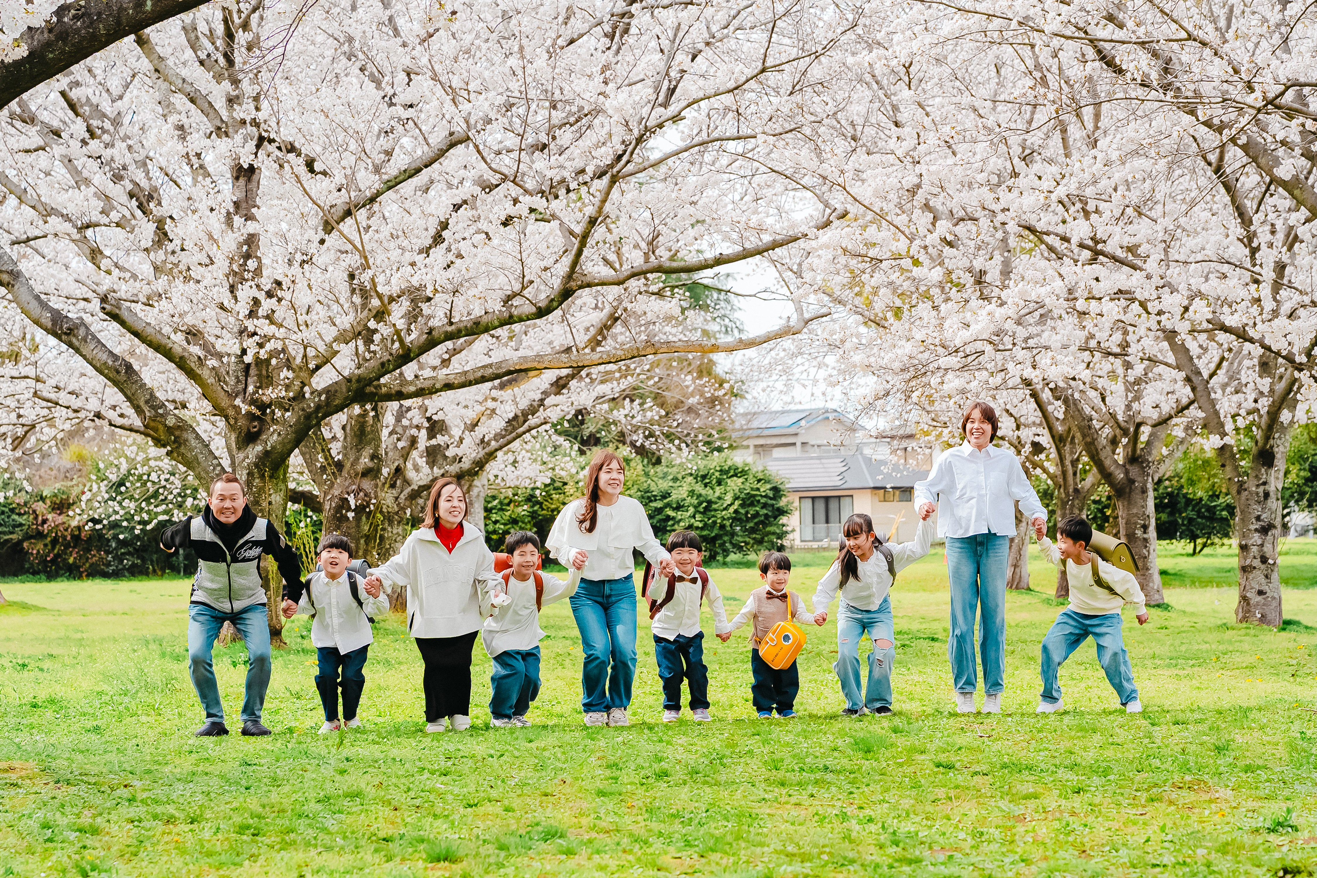 櫻花盛開的福岡時光：與 Ishii 一起留下家庭回憶