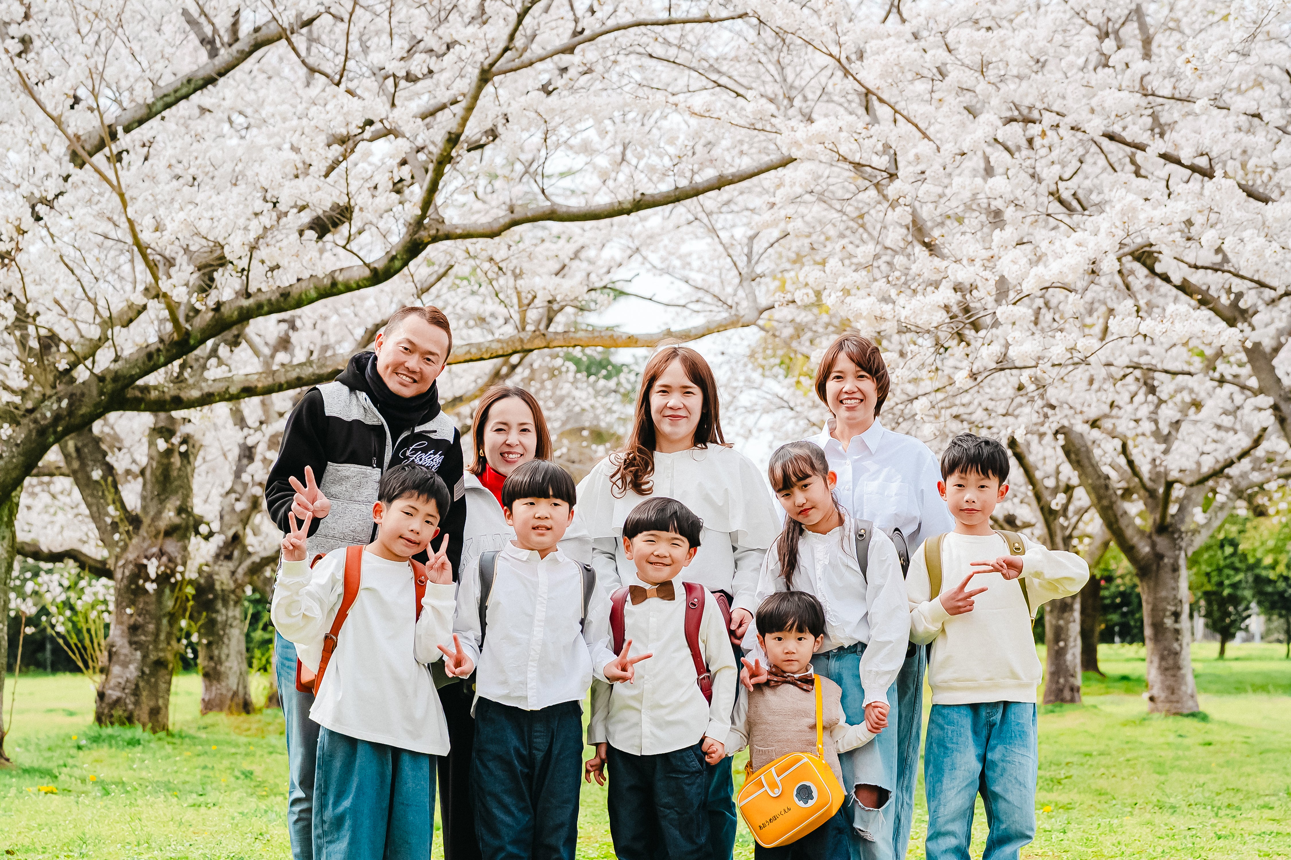 櫻花盛開的福岡時光：與 Ishii 一起留下家庭回憶