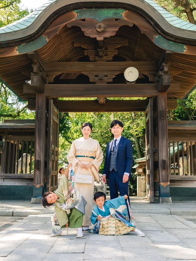 在福岡，凝結家的溫度 : Eri 家庭故事攝影