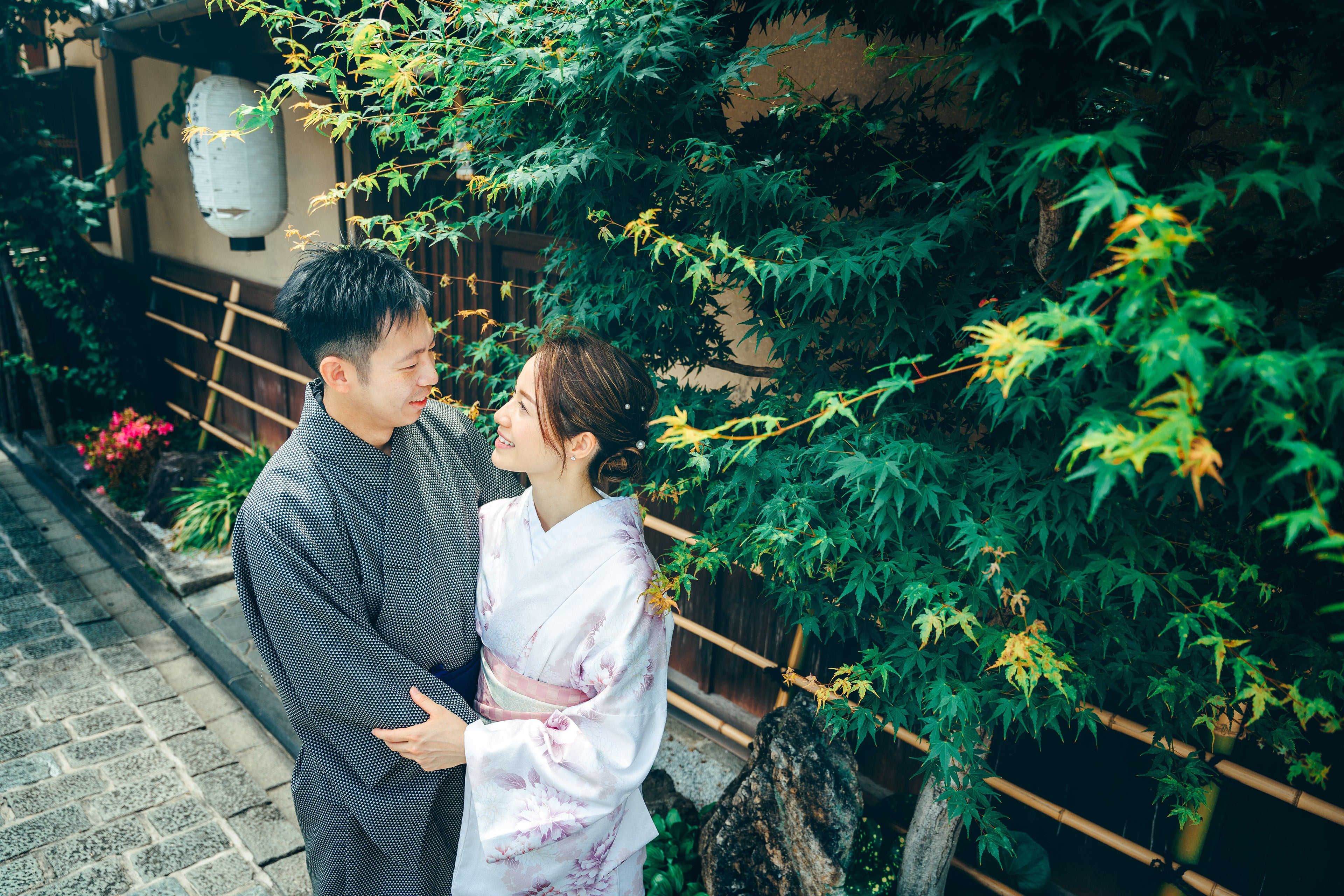 祇園的愛：Oshima京都情侶攝影之旅