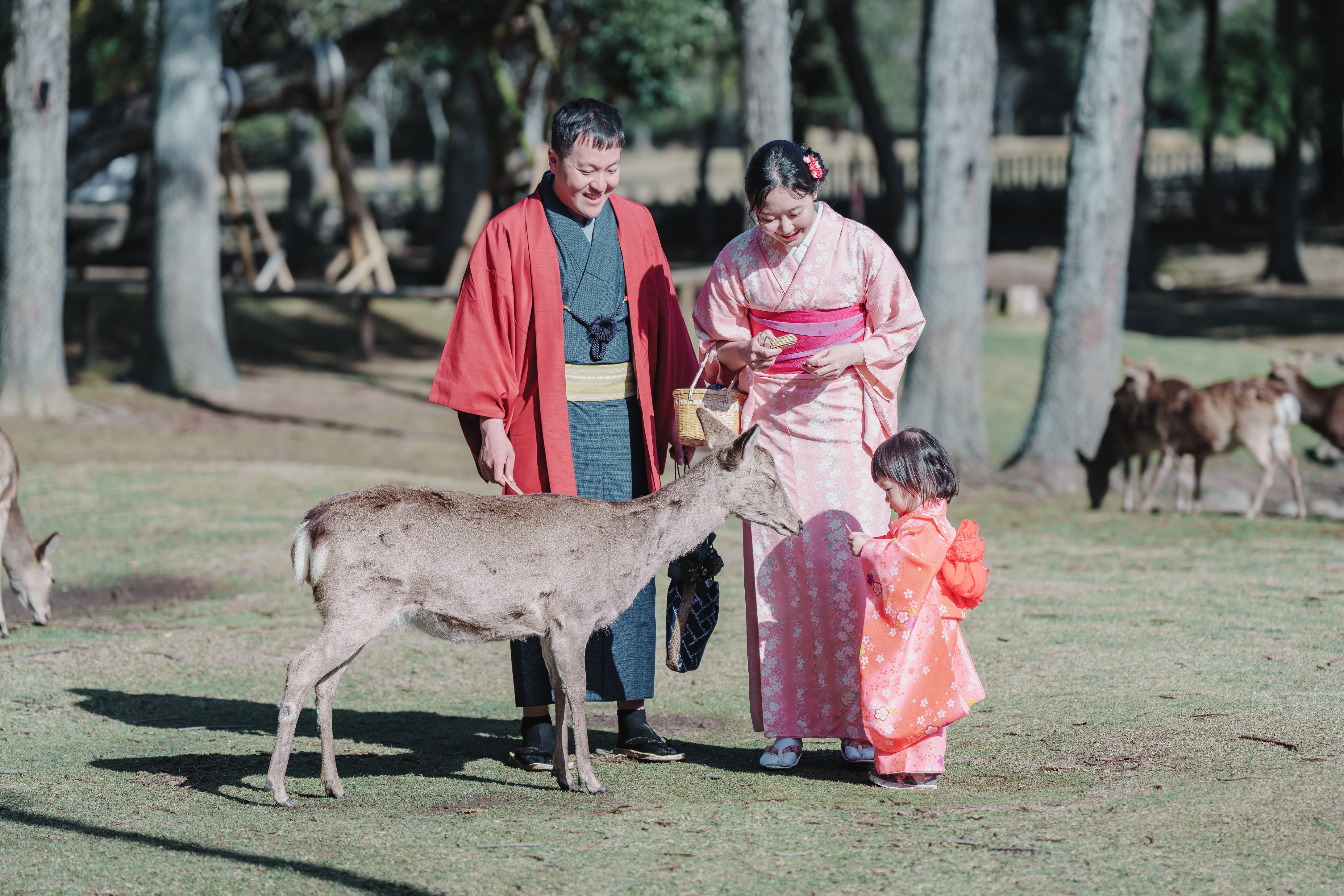 奈良公園家庭攝影：與攝影師Jerry珍惜每一刻