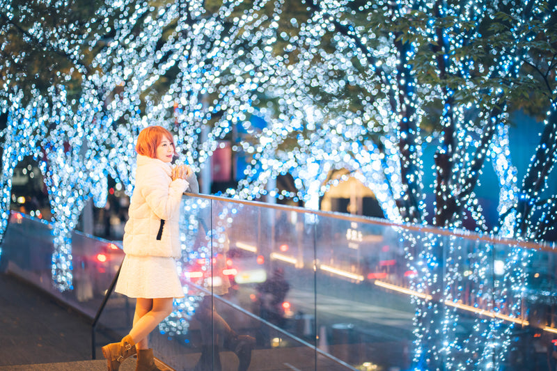 東京夢幻光影：Mai 的冬日童話攝影