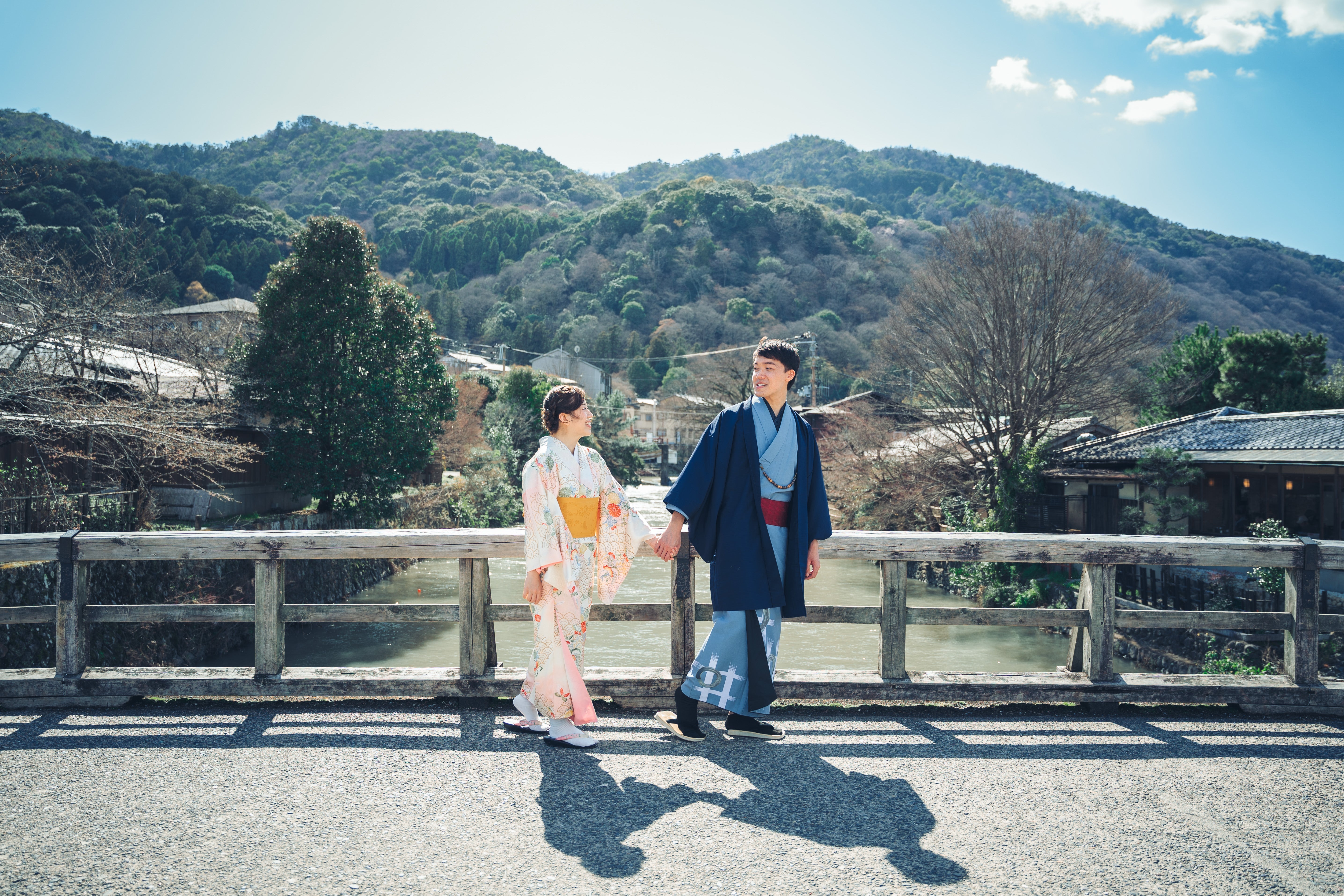 嵐山浪漫時刻：與Oshima的情侶攝影體驗