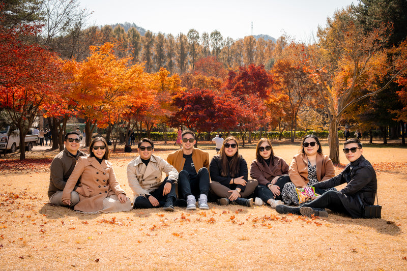 Autumn Aura: A Seoul Fall Foliage Photoshoot with Golden Hour