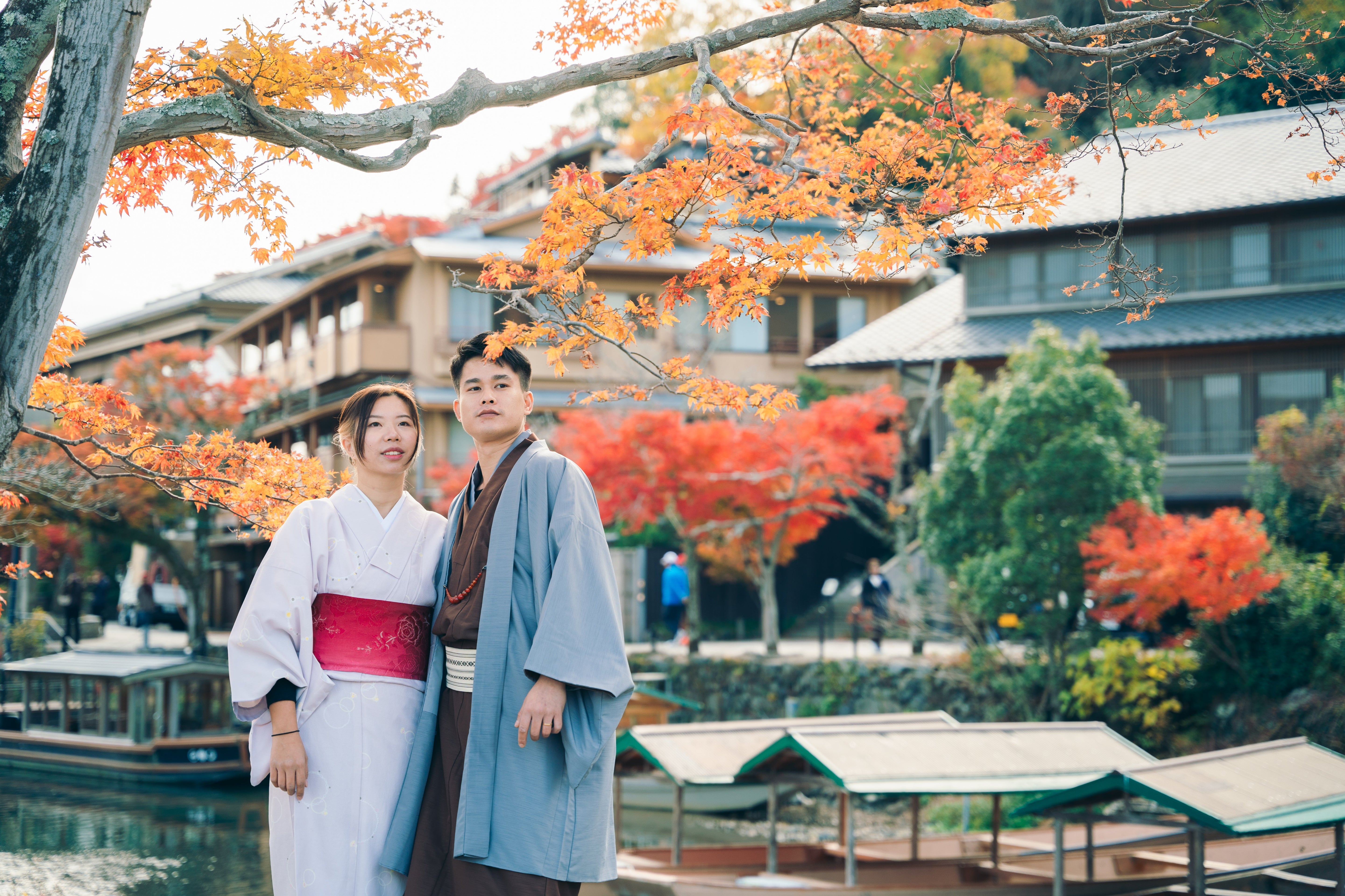 嵐山浪漫時刻：與Oshima的情侶攝影體驗