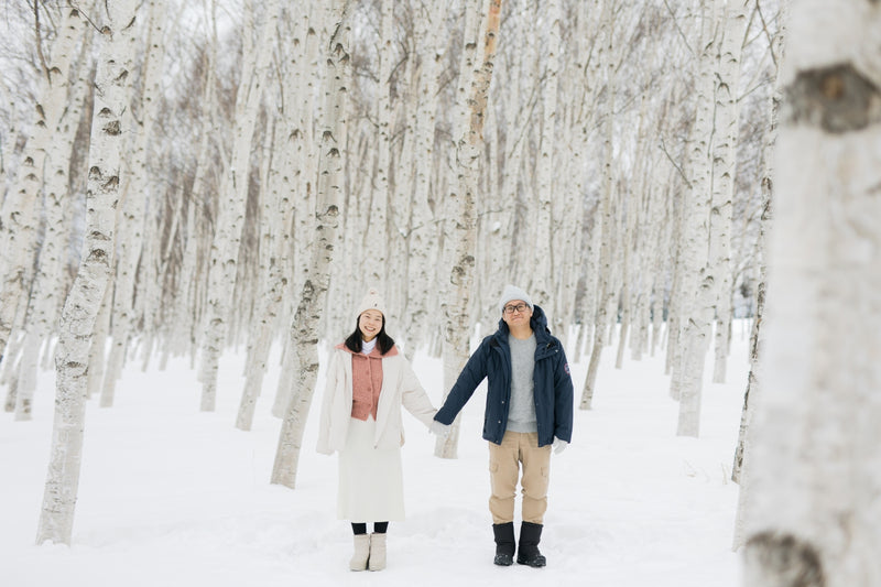 北海道札幌藻岩山公園擁抱冬季的冰雪之美