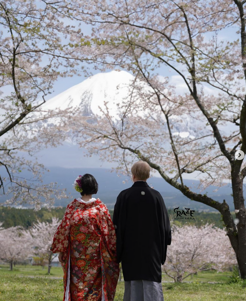 富士山見證愛情：Raze兩小時河口湖情侶攝影