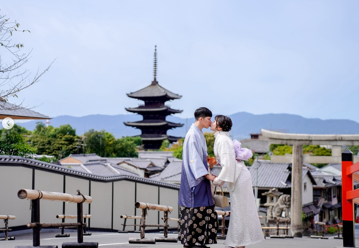 京都和服情侶寫真：與Minato一起，定格愛情最美時刻