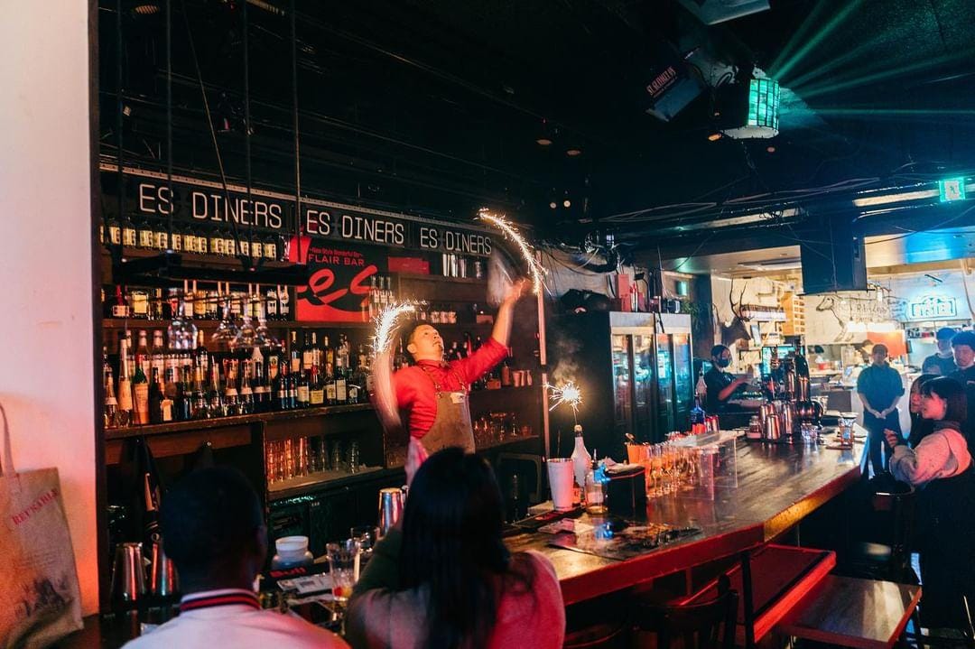 Susukino City Bar Photography Japan