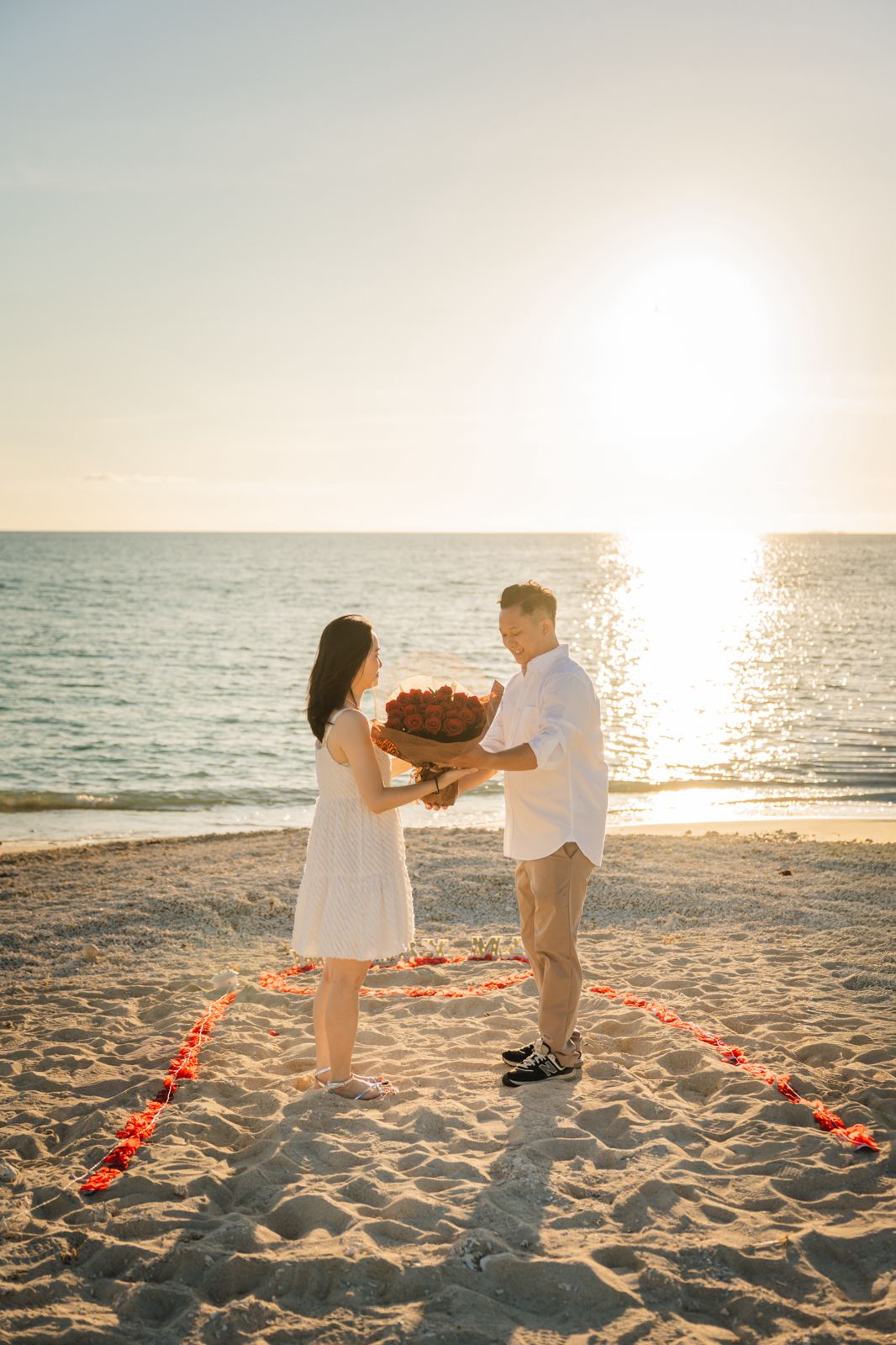 在沖繩最美的海景裡，迎來屬於你們的永遠：Taira 求婚寫真