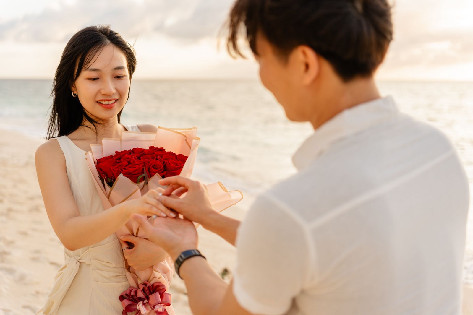 在沖繩最美的海景裡，迎來屬於你們的永遠：Taira 求婚寫真