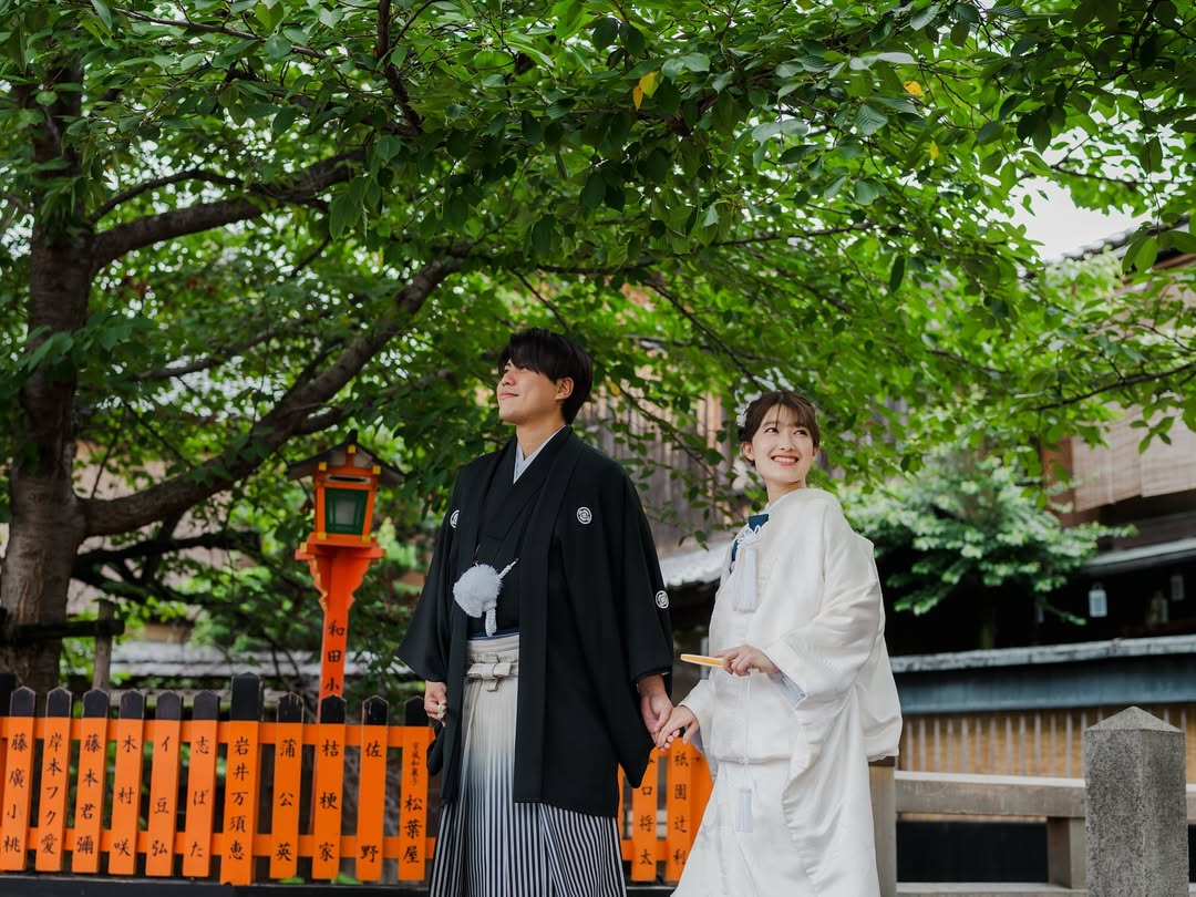 在片刻之間慢慢生長的愛：Yosu 京都情侶攝影