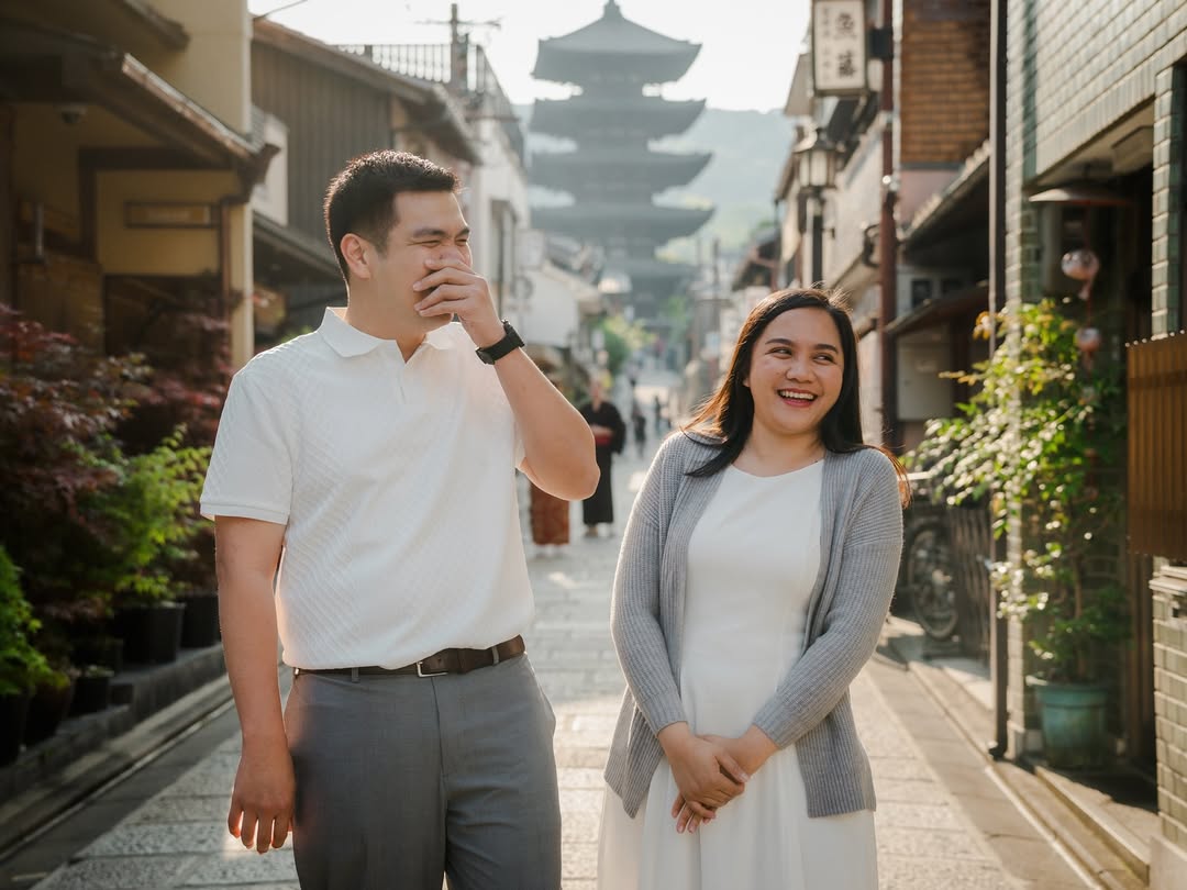 在片刻之間慢慢生長的愛：Yosu 京都情侶攝影