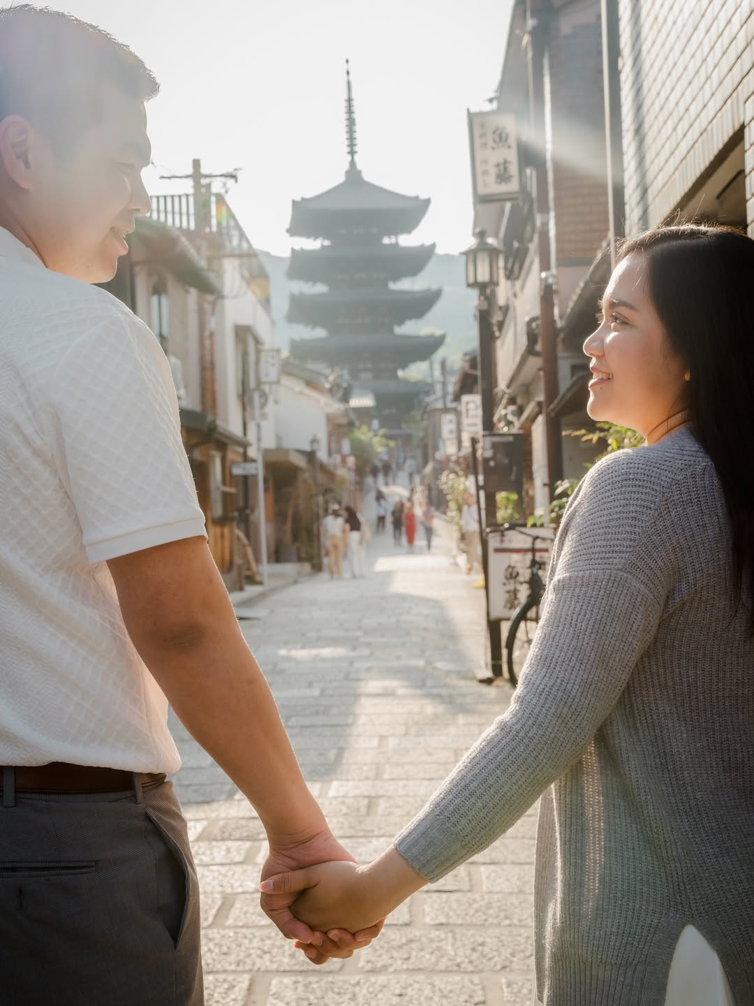 在片刻之間慢慢生長的愛：Yosu 京都情侶攝影