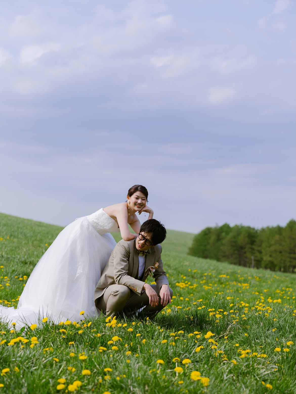 在北海道最美的風景裡，開啟屬於你們的 Forever：Rie 求婚寫真體驗