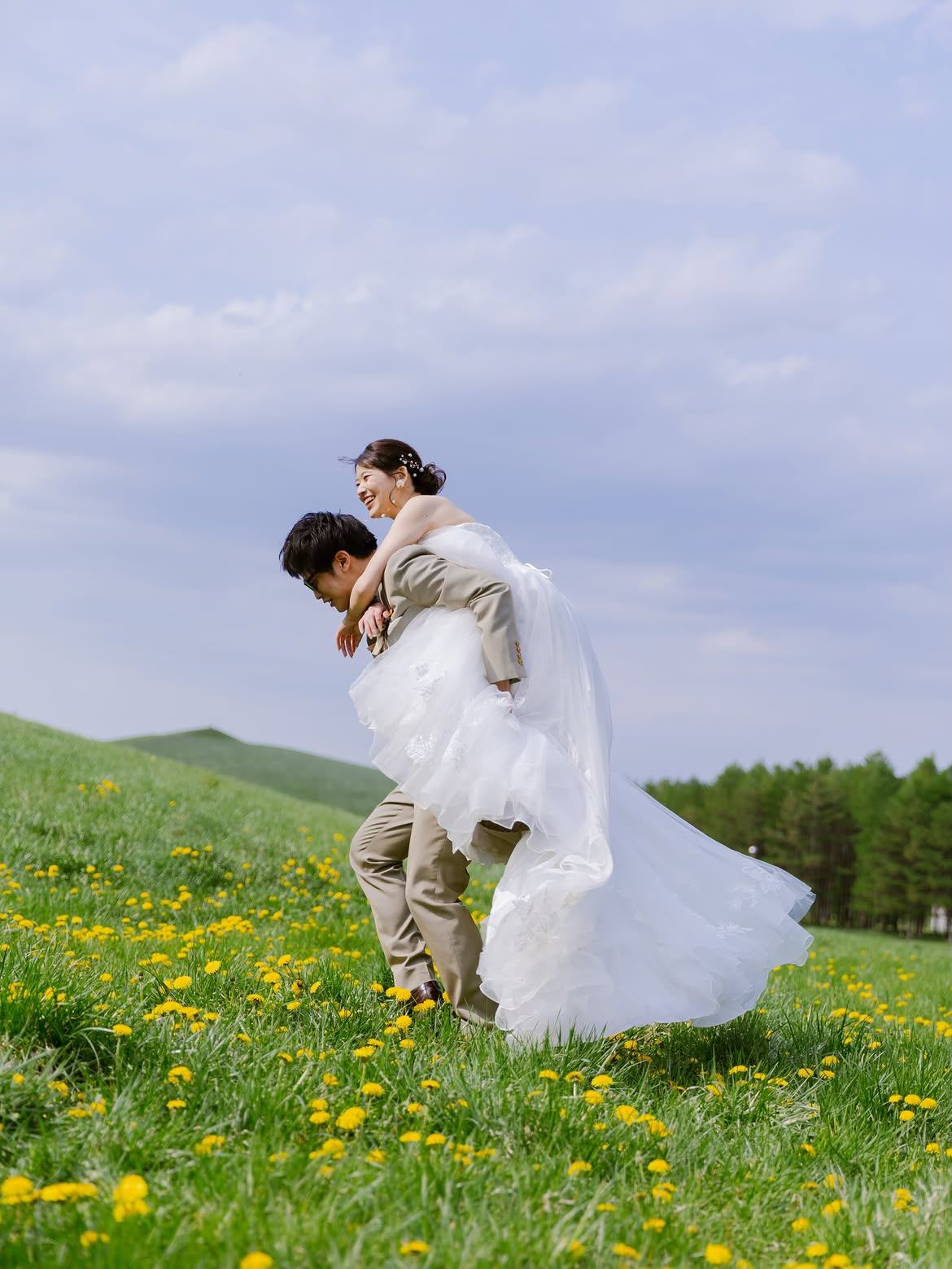 在北海道最美的風景裡，開啟屬於你們的 Forever：Rie 求婚寫真體驗